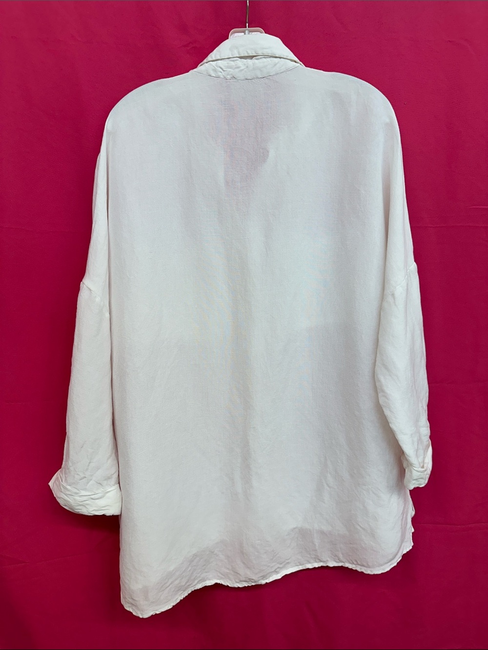 Show Me Your MuMu Cream Button-Front Shirt - Picture 3 of 3
